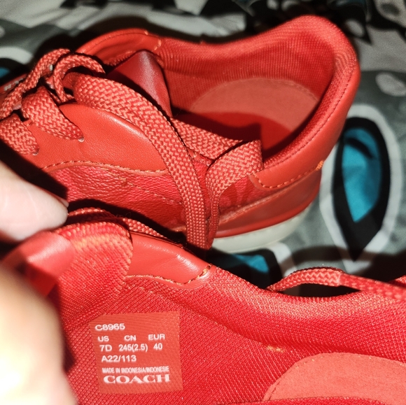 Two pairs of men's Coach Sneakers - Picture 3 of 3